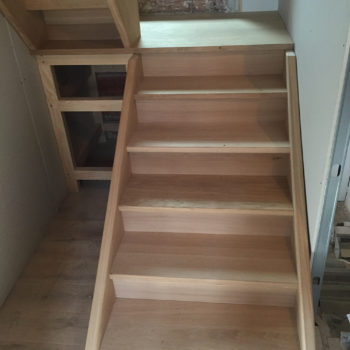 Escalier en bois