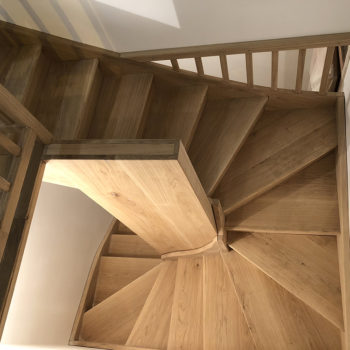 Escalier colimasson en bois