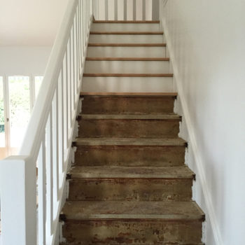 Escalier en bois renovation